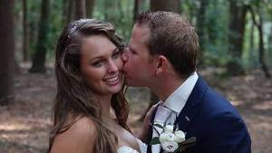 weddinglcip Bastiaan en Jo-ann door bruiloft videograaf Marry-U uit utrecht