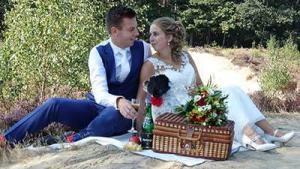 weddinglcip Davey en Shelly door bruiloft videograaf Marry-U uit provincie utrecht